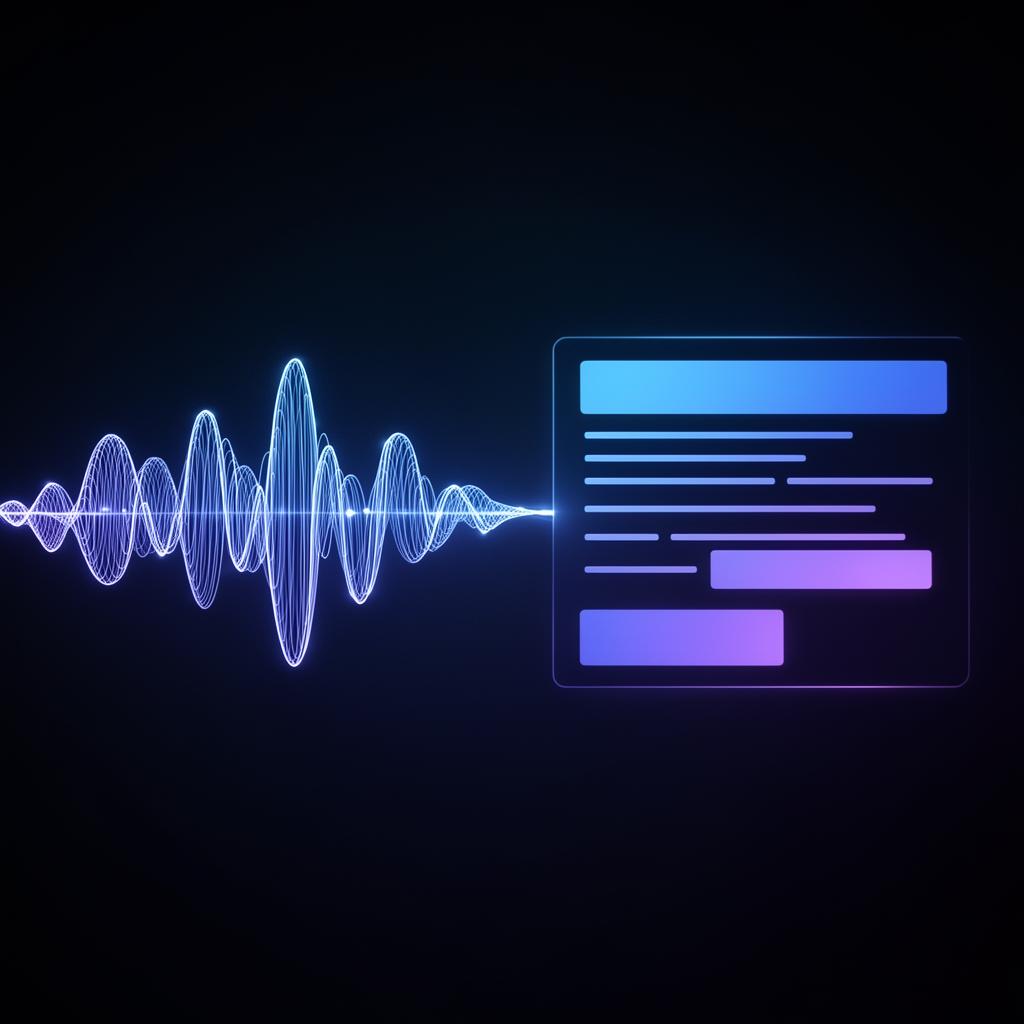 Generate with your voice
